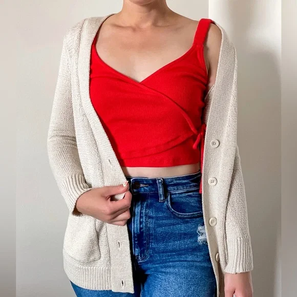 Cream Cardigan - Picture 2 of 3